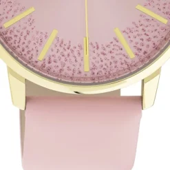Oozoo Damen Armbanduhr Timepieces C11042 Analog Leder pink UOC11042