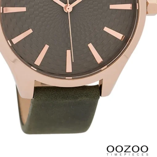 Oozoo Damen Armbanduhr Timepieces Analog Leder braun UOC9688A