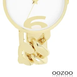 Oozoo Damen Armbanduhr Timepieces Analog Metall gold UOC11262