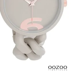 Oozoo Damen Armbanduhr Timepieces Analog Kunststoff taupe hellbraun UOC11265