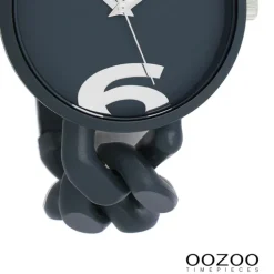 Oozoo Damen Armbanduhr Timepieces Analog Kunststoff grau UOC11268