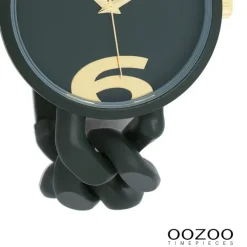 Oozoo Damen Armbanduhr Timepieces Analog Kunststoff dunkelgrün UOC11269