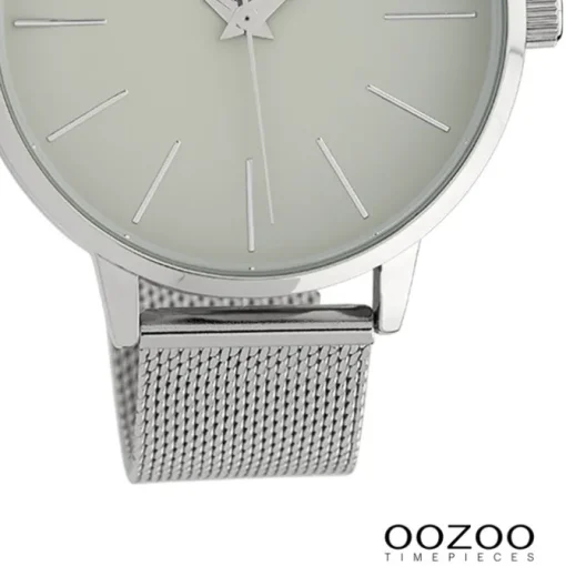 Oozoo Damen Armbanduhr Timepieces Analog Metall silber UOC10005