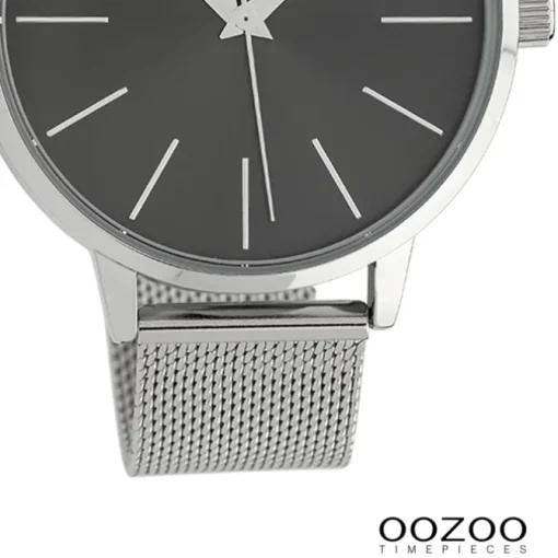 Oozoo Damen Armbanduhr Timepieces Analog Metall silber UOC10007