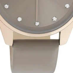 Oozoo Damen Armbanduhr Timepieces C11047 Analog Leder taupe UOC11047