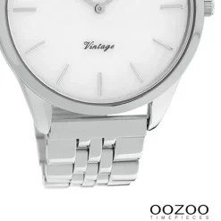Oozoo Damen Armbanduhr Timepieces Analog Metall silber UOC9980A