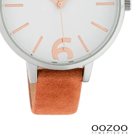 Oozoo Damen Armbanduhr Timepieces Analog Leder braun UOC10435
