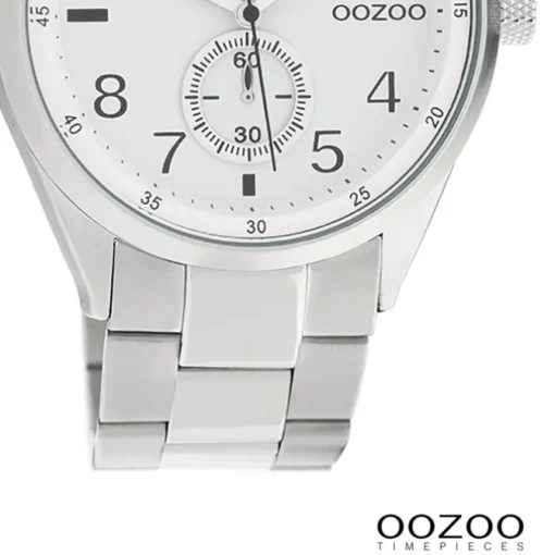 Oozoo Damen Armbanduhr Timepieces Analog Metall silber UOC10630