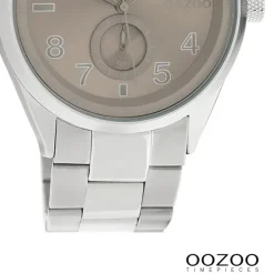 Oozoo Damen Armbanduhr Timepieces Analog Metall silber UOC10631
