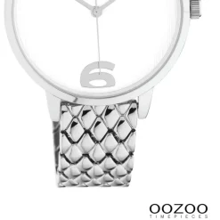 Oozoo Damen Armbanduhr Timepieces Analog Metall silber UOC11020