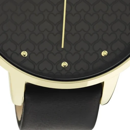 Oozoo Damen Armbanduhr Timepieces C11039 Analog Leder schwarz UOC11039