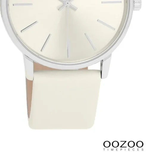 Oozoo Damen Armbanduhr Timepieces Analog Leder beige UOC11371