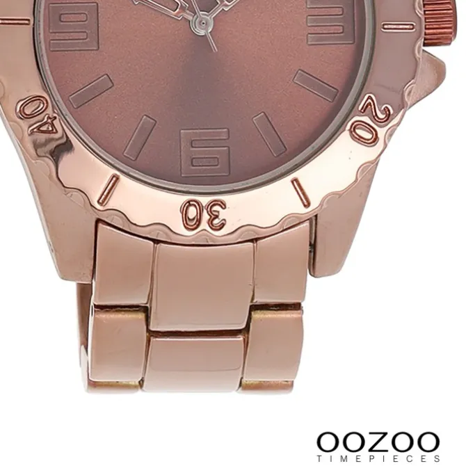 Oozoo Damen Armbanduhr Timepieces Analog Metall bronze UOC5304A