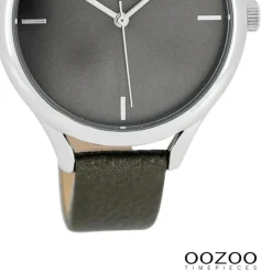 Oozoo Damen Armbanduhr Timepieces Analog Leder schwarz UOC8348A