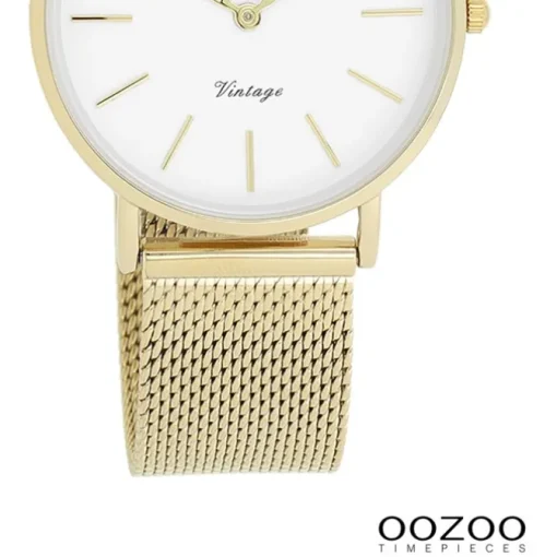 Oozoo Damen Armbanduhr Timepieces Analog Metall gold UOC9911A