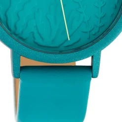 Oozoo Damen Armbanduhr Timepieces C10606 Analog Leder türkis UOC10606