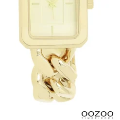 Oozoo Damen Armbanduhr Timepieces Analog Metall gold UOC11273