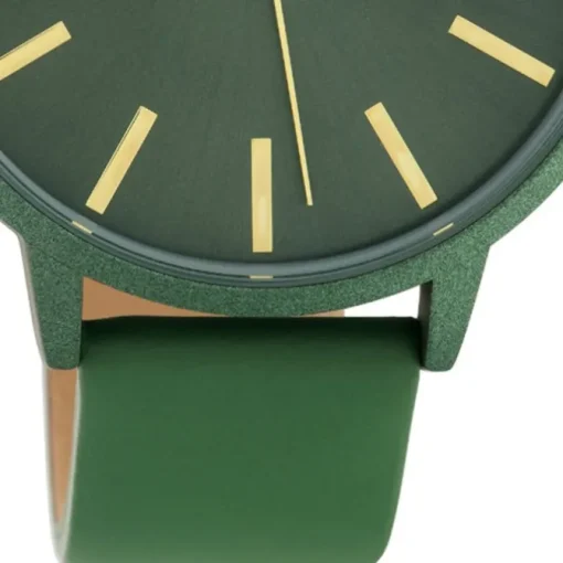 Oozoo Damen Armbanduhr Timepieces C10616 Analog Leder grün UOC10616