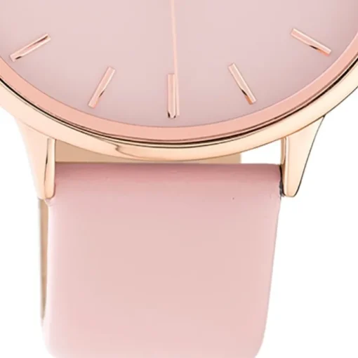 Oozoo Damen Armbanduhr Timepieces C10941 Analog Leder rosa UOC10941