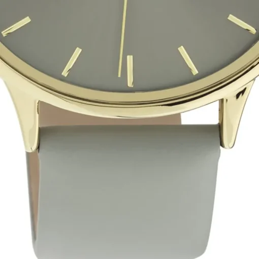 Oozoo Damen Armbanduhr Timepieces C11050 Analog Leder grau UOC11050
