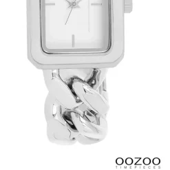 Oozoo Damen Armbanduhr Timepieces Analog Metall silber UOC11270