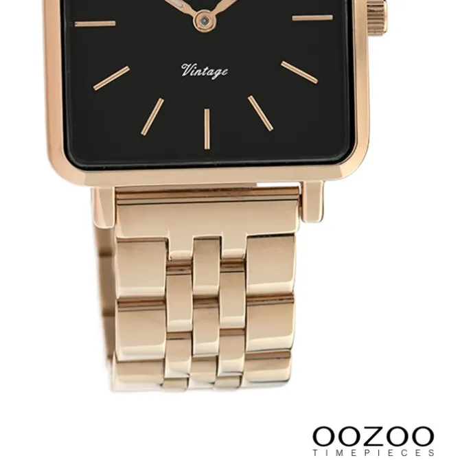 Oozoo Damen Armbanduhr Timepieces Analog Metall rosegold UOC9959A
