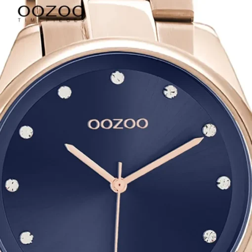 Oozoo Damen Armbanduhr Timepieces C10967 Analog Edelstahl roségold UOC10967