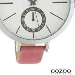 Oozoo Damen Armbanduhr Timepieces Analog Leder rose UOC10464