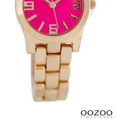 Oozoo Damen Armbanduhr Timepieces Analog Metall rosegold UOC6223A