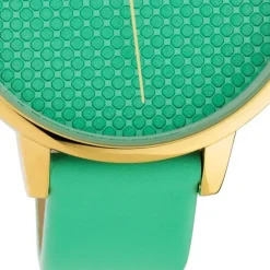 Oozoo Damen Armbanduhr Timepieces C10593 Analog Leder mintgrün UOC10593
