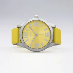 Oozoo Damen Armbanduhr Timepieces C10234 Analog Leder gelb UOC10234
