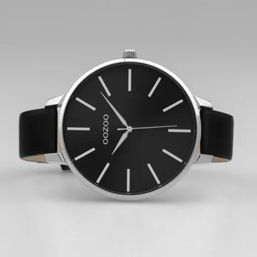 Oozoo Damen Armbanduhr Timepieces C10714 Analog Leder schwarz UOC10714