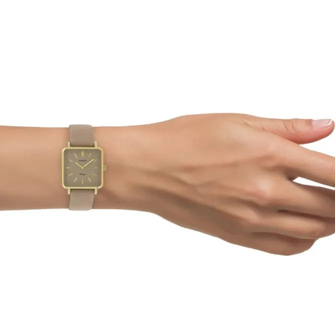 Oozoo Damen Armbanduhr Timepieces Analog Metall rosa UOC9942A