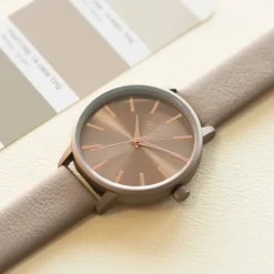 Oozoo Damen Armbanduhr Timepieces C10612 Analog Leder braun taupe UOC10612
