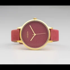 Oozoo Damen Armbanduhr Timepieces C10591 Analog Leder rosa UOC10591