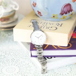 Oozoo Damen Armbanduhr Timepieces Analog Edelstahl silber UOC11120