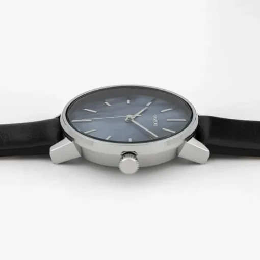 Oozoo Damen Armbanduhr Timepieces Analog Leder schwarz UOC10119