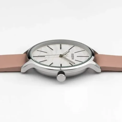 Oozoo Damen Armbanduhr Timepieces Analog Leder rosa UOC10122