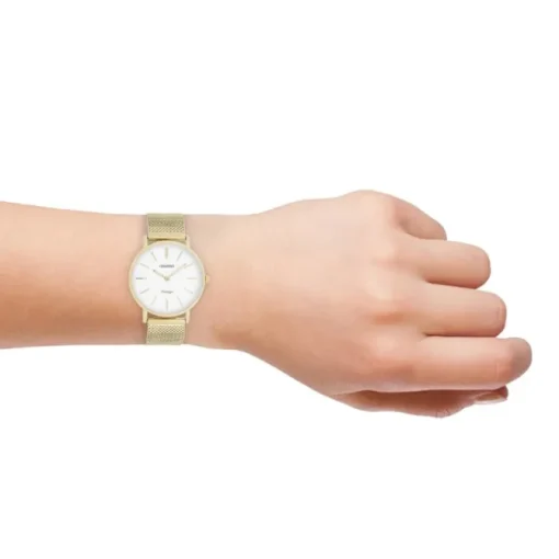 Oozoo Damen Armbanduhr Timepieces Analog Metall gold UOC9911A
