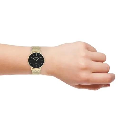 Oozoo Damen Armbanduhr Timepieces Analog Metall gold UOC9915A