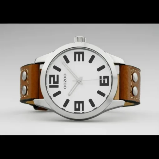 Oozoo Damen Armbanduhr Timepieces C1051 Analog Leder braun UOC1051A