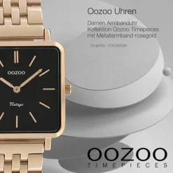 Oozoo Damen Armbanduhr Timepieces Analog Metall rosegold UOC9959A