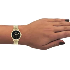 Oozoo Damen Armbanduhr Timepieces C11029 Analog Edelstahl gold UOC11029
