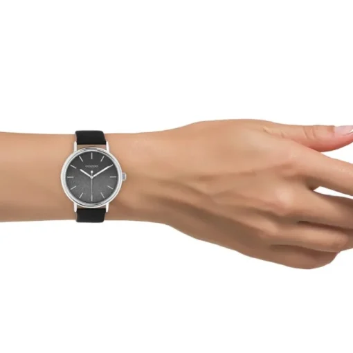Oozoo Damen Armbanduhr Timepieces C10939 Analog Leder schwarz UOC10939