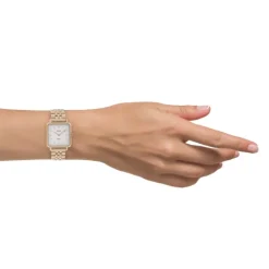 Oozoo Damen Armbanduhr Timepieces Analog Metall rosegold UOC9958A