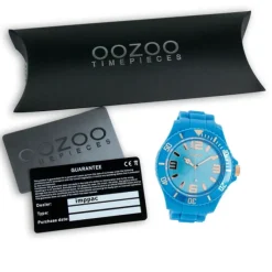 Oozoo Damen Armbanduhr Timepieces Analog Silikon blau UOC5037A