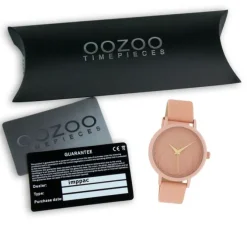 Oozoo Damen Armbanduhr Timepieces C10604 Analog Leder orange UOC10604