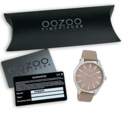 Oozoo Damen Armbanduhr Timepieces Analog Leder braun UOC9687A