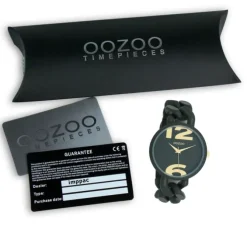 Oozoo Damen Armbanduhr Timepieces Analog Kunststoff dunkelgrün UOC11269