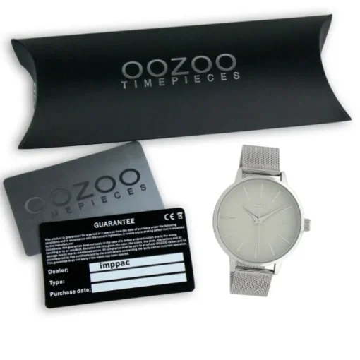 Oozoo Damen Armbanduhr Timepieces Analog Metall silber UOC10005